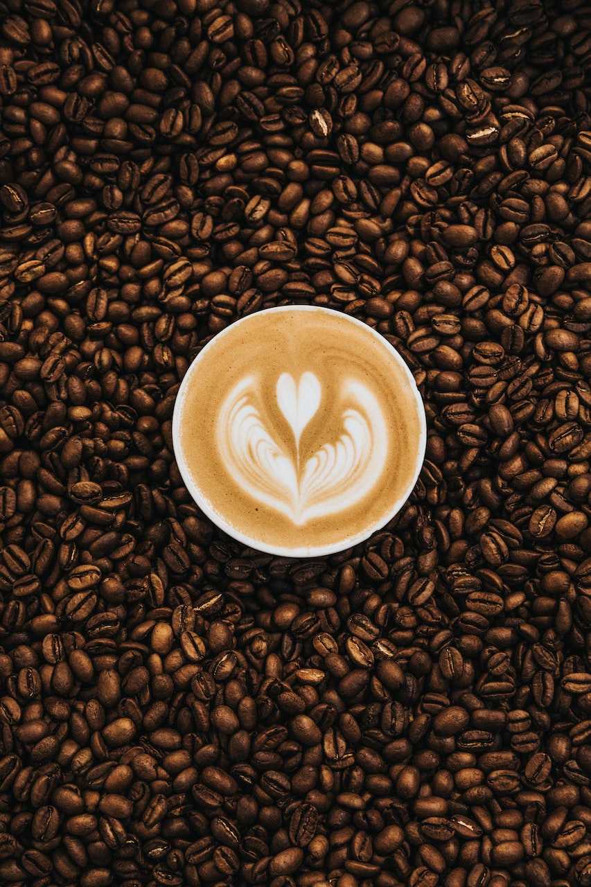 Caffeinity title image coffee beans